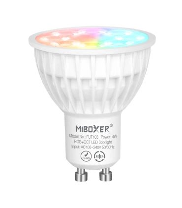 Mi-Light 4W GU10 RGB+CCT LED spotlight FUT103 | Future House Store