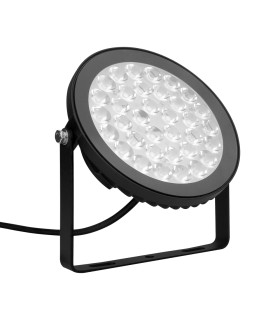 Side view of MiBoxer 15W RGB+CCT LED garden light highlighting the design and specifications.