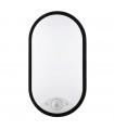 MAX-LED oval bulkhead wall light 14W motion sensor neutral white