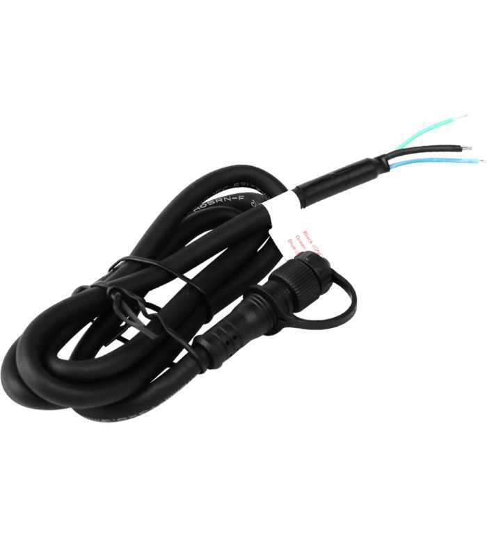 MiBoxer M12 1m connection cable: A black 1-metre MiBoxer M12 connection cable with exposed wire ends and a robust rubber casing.