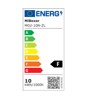 energy efficiency label for MiBoxer products UK