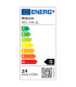 An energy efficiency label displaying MiBoxer’s model MF2-24A-ZL, rated “G” with energy consumption of 24kWh/1000h.