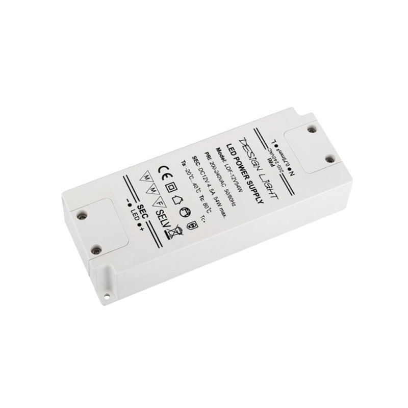 DESIGN LIGHT LED power supply STANDARD PLUS 12V 54W - DESIGN LIGHT LED power supply STANDARD PLUS 12V 54W -
