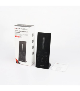 MiBoxer Y1 3-Zone Standing Remote (Brightness control) with packaging and instruction manual displayed.