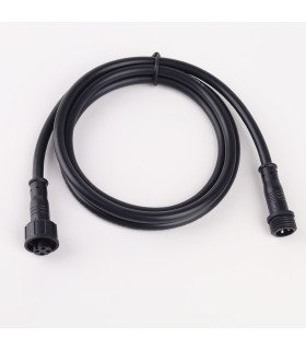 Straight MiBoxer 4-core RGB extension cable for SL3-12, displaying length and connector ends.