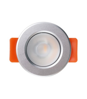 LED downlight, featuring a connector cable for installation.