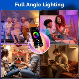 MOES Tuya GU10 Matter WiFi Smart LED Bulb 5W RGB+CCT - 5