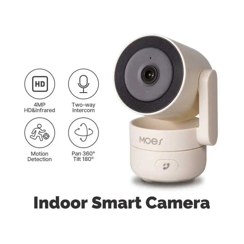 Tuya WiFi 4MP Indoor Security Camera - 1