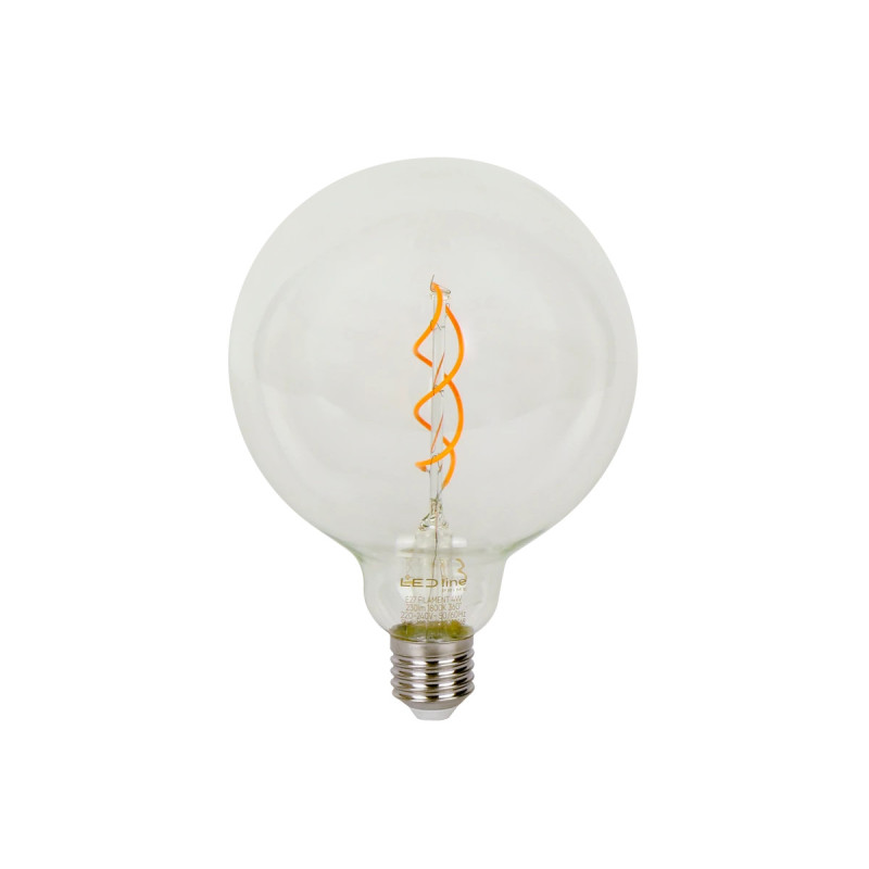 LED Line® PRIME E27 LED Bulb 4W 1800K 230lm Filament G125 - 1 LED Line® PRIME E27 LED Bulb 4W 1800K 230lm Filament G125 - 1