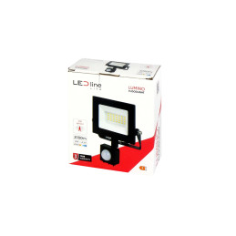 LED Line® LITE Lumino Floodlight 20W 4000K 2000lm with Motion Sensor - 2