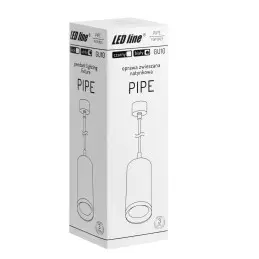 LED Line® Hanging GU10 Fixture White Pipe - 5