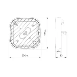 LED Line® LITE Ecobeam Highbay 100W 4000K 10000lm - 3