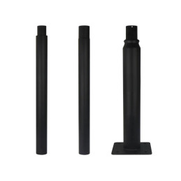 3m Foldable Lighting Pole Black - 1