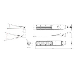 LED Line® LITE Flamingo Street Light 50W 4000K 5000lm Grey - 4