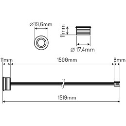 LED Line® Master Sensor Touch ON/OFF Dimmer | Future House Store