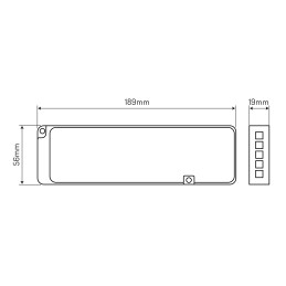 LED Line® Multipower 60W 12V 5A IP20 Power Supply | Future House Store