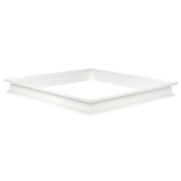 LED line® PRIME Surface Mounting Frame 60x60 White H70mm | Future House Store