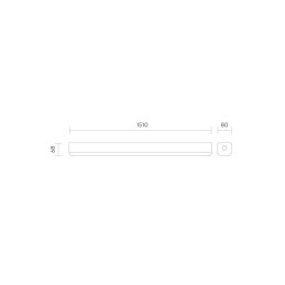 LED Line® Ranger 25–55W Hermetic LED Luminaire 9900lm 1500mm IP66 4000K | Future House Store