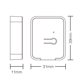 MiBoxer PUSH2‑3 Wireless 3‑Zone Dimmer Switch | Future House Store