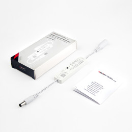 MiBoxer Mini Single Colour LED Controller (MLR1) packaging, showing the compact box