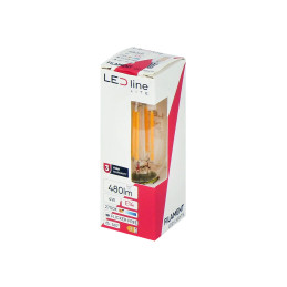 LED line LITE E14 4W 2700K/4000K 480lm FILAMENT C35 Candle | Future House Store