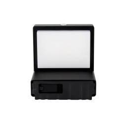Suntis Solar Wall Light 3000K 220lm IP54 Black | Future House Store