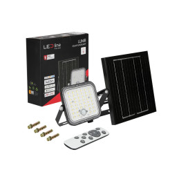 LED Line® Lunir Solar Floodlight 50W 1400lm 4W5V 4000K PRIME IP65