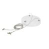 LED line LITE Ceiling Holder 50-100cm White | Future House Store