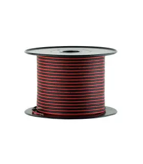 Single colour 2-core 0.50mm² LED strip light cable - 