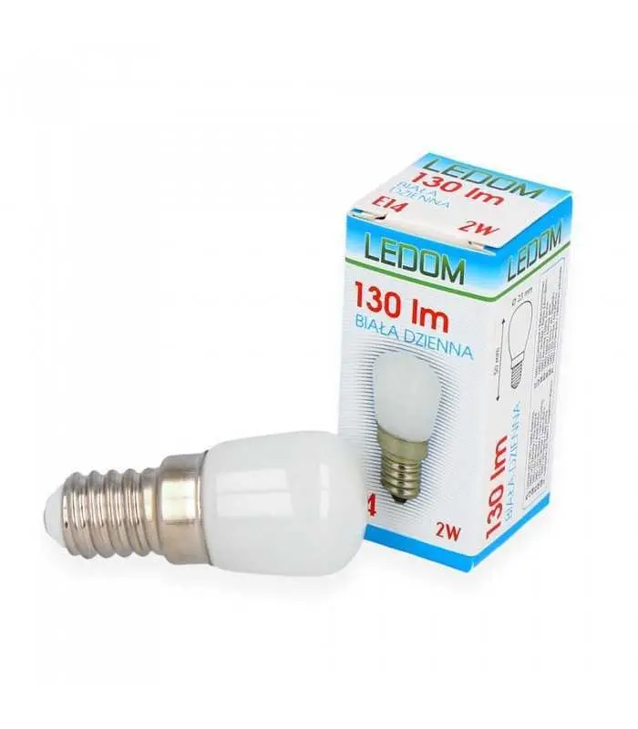 LEDOM E14 light bulb 230V 2W 130lm daylight 4000K