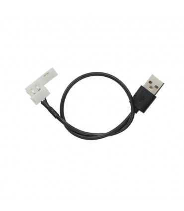 30cm USB to 10mm single colour connector 5V IP20
