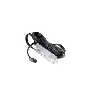 DESIGN LIGHT LED PVC RGB clip for glass shelving - connector