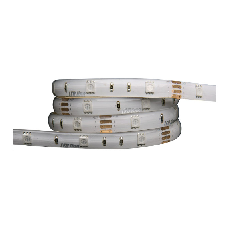 LED line® strip 5060 SMD 150 LED 12V RGB IP65. The products of the LED line ® series are distinguished by the highest qu LED line® strip 5060 SMD 150 LED 12V RGB IP65. The products of the LED line ® series are distinguished by the highest qu