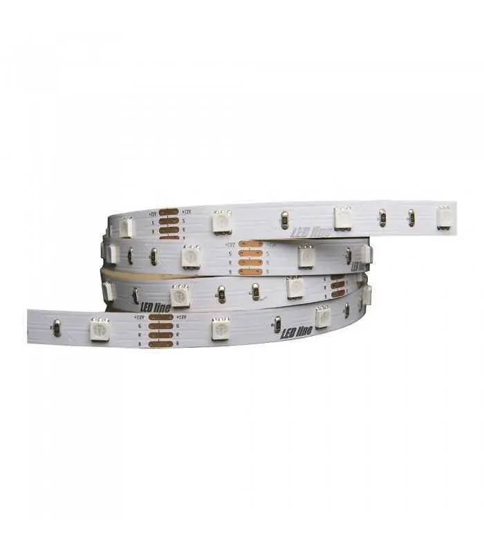 LED line® strip 5060 SMD 150 LED 12V RGB IP20. For the production of each LED line ® strip, selected diodes with the hig