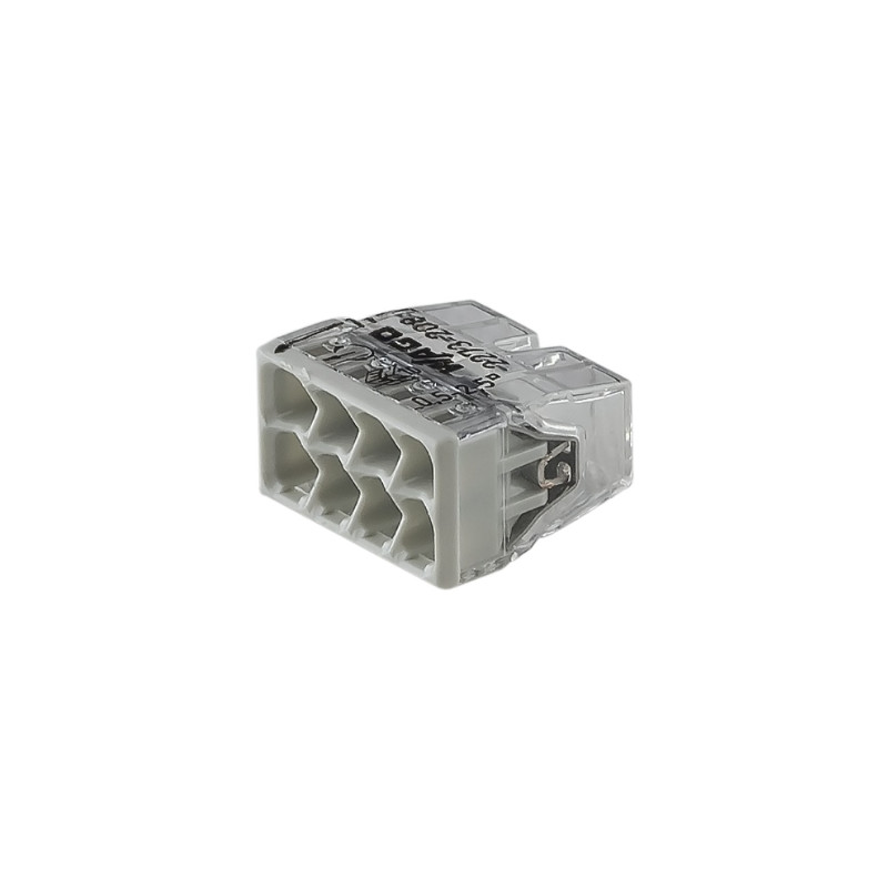 WAGO 2273-208 8-way push wire connector 24A WAGO 2273-208 8-way push wire connector 24A