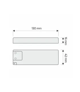 DESIGN LIGHT LD power supply 12V 15W with MINI connector sockets - 