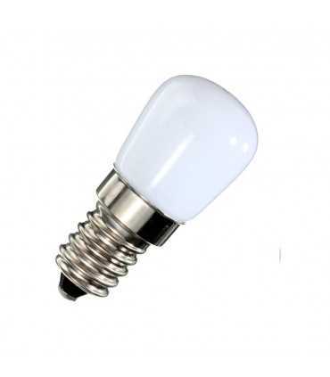 LEDOM E14 light bulb 230V 2W 130lm daylight 4000K. The small size (23 width x 50 length mm) allows for use in hoods, ref