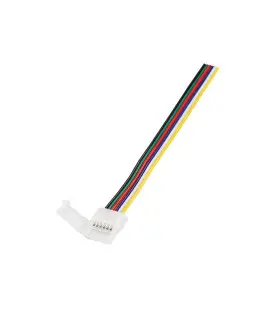 12mm RGB+CCT 6 pin wire connector - 