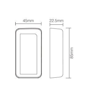 Mi-Light 2.4GHz multi white wireless WiFi dimmer FUT036 - size