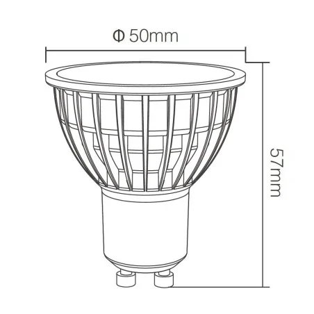 Mi-Light 4W GU10 RGB+CCT LED spotlight FUT103 | Future House Store