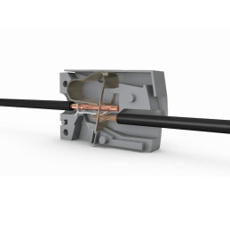 WAGO 224-101 2-way lighting connector. Lighting connector; Standard version; Continuous service temperature 105°C  - 