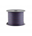 RGB 4-core 0.35mm² LED strip light cable