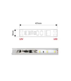 DESIGN LIGHT LED touch switch controller XC60 - application