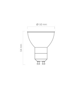 1W cold white led