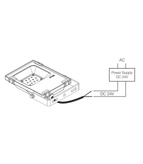 Mi-Light 10W RGB+CCT LED floodlight 24V DC FUTT06 - connection