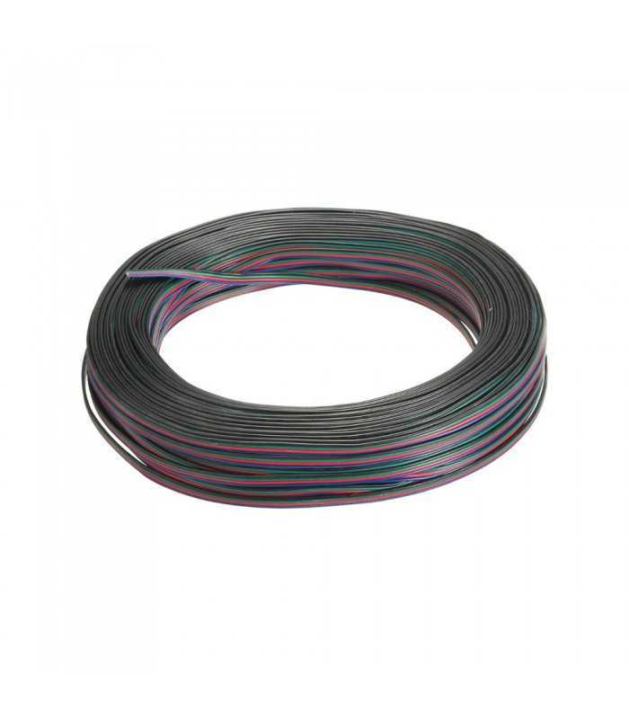 100m reel RGB 4-core 0.35mm² LED strip light cable