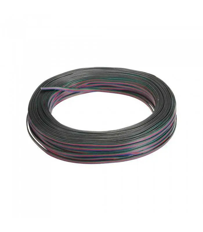 100m reel RGB 4-core 0.35mm² LED strip light cable