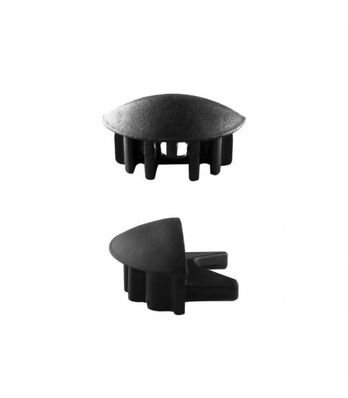 ALU-LED aluminium profile P1 end caps - black