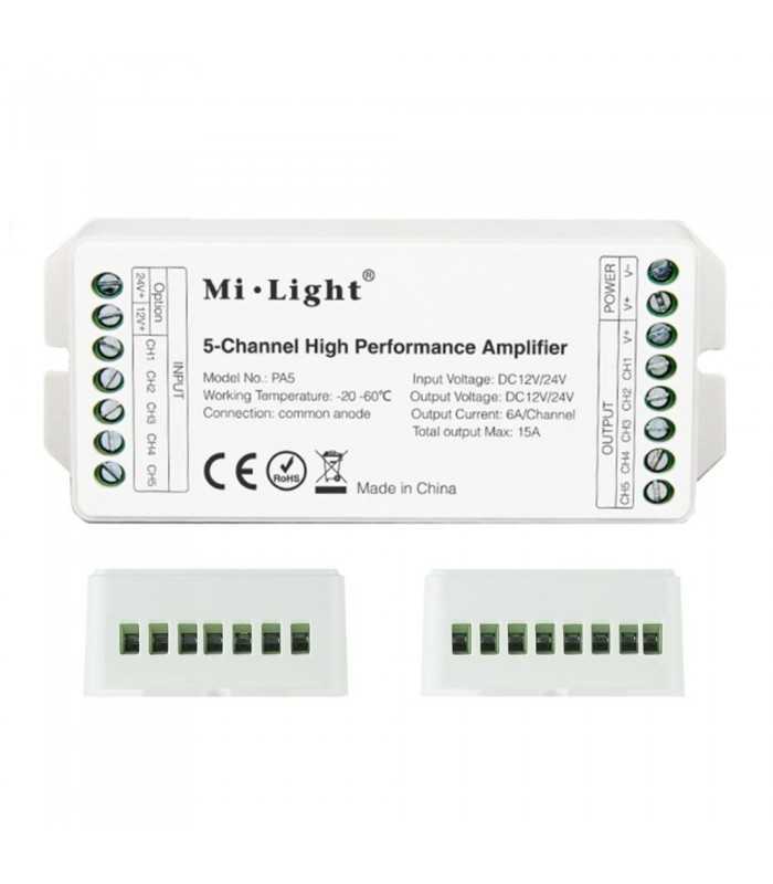 Mi-Light 5-channel high-performance amplifier PA5