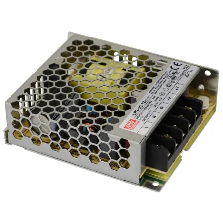 Mean Well LRS-50-12 enclosed power supply unit 12V 50W 4.2A | Future House Store
